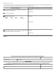 Form BOE-268-B Free Public Library or Free Museum Claim - County of Riverside, California, Page 2