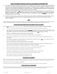 Form ACR500 Fictitious Business Name Statement - County of Riverside, California, Page 2