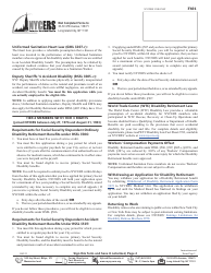 Form F604 Application for Disability Retirement Members of Tier 4, and Tier 4 With Tier 3 Rights - New York City, Page 6