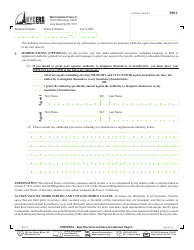 Form F204 Special Durable Power of Attorney - New York City, Page 4