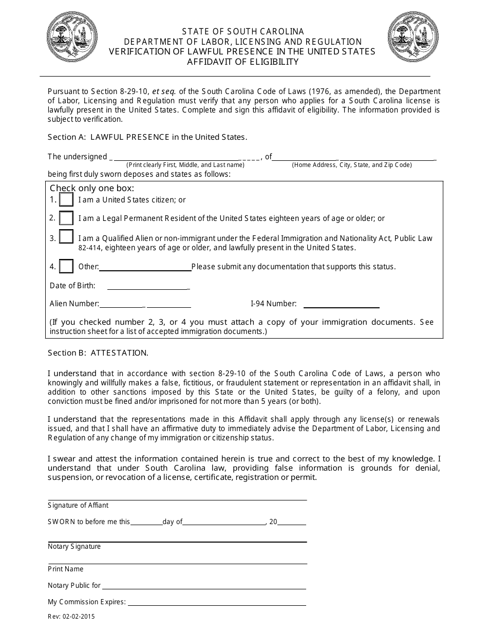 Dentistry Application by Examination - South Carolina, Page 6