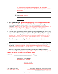 Application for Protection Order Against Domestic Violence - Nevada (English/Spanish), Page 13