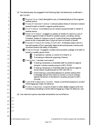 Extended Order for Protection Against High-Risk Behavior - Nevada, Page 2