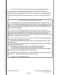 Sexual Assault Extended Protection Order - Nevada, Page 4