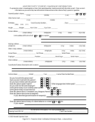 Protection Order Confidential Information Sheet - Adverse Minor - Nevada, Page 3