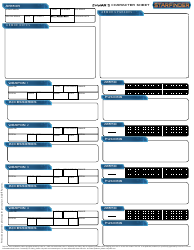 Starfinder Shwar&#039;s Character Sheet, Page 4