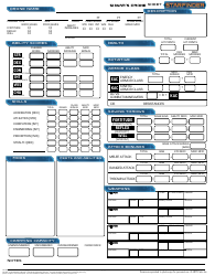 Starfinder Shwar&#039;s Character Sheet, Page 9