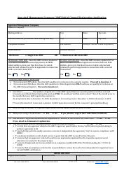 Appraisal Management Company (AMC) Initial/Annual Registration Application - Rhode Island, Page 2
