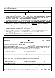 Appraisal Management Company (AMC) Initial/Annual Registration Application - Rhode Island, Page 3