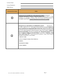 Lender and Loan Broker (Non-mortgage) Licensees Annual Report - Rhode Island, Page 2