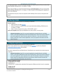 Instructions for Roof Covering Permit Application - Lee County, Florida, Page 7