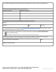Form 350 Statement of Registration - Foreign Limited Partnership - Rhode Island, Page 4
