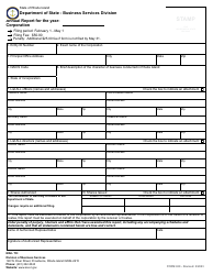 Form 630 Annual Report for a Corporation - Rhode Island, Page 2