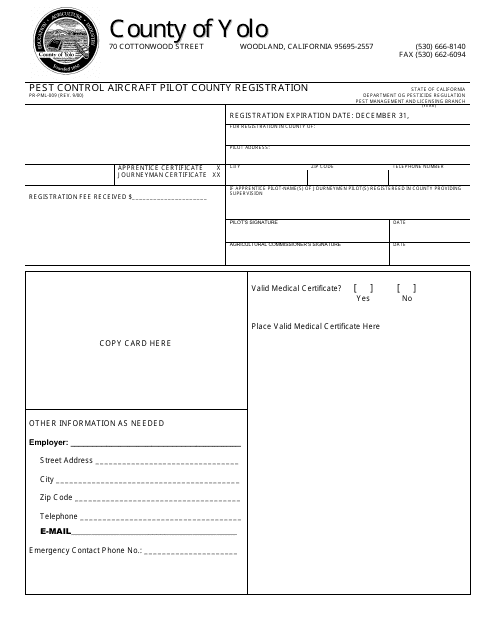 Form PR-PML-009  Printable Pdf