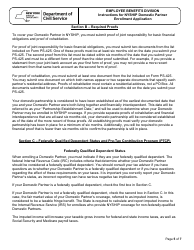 Form PS-425 Nyship Domestic Partner Enrollment Application - New York, Page 5