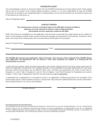 Form ABL-921C Application for Liquor Producer Warehouse License - South Carolina, Page 6