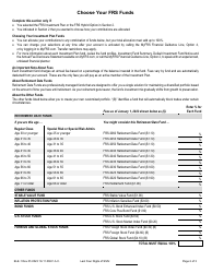 Form ELE-1 General Retirement Plan Enrollment Form for Regular, Special Risk, and Special Risk Administrative Support Class Employees - Florida, Page 2