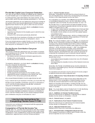 Instructions for Form F-1120 Florida Corporate Income/Franchise Tax Return - Florida, Page 5