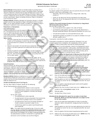 Form DR-904 Pollutants Tax Return - Sample - Florida, Page 5