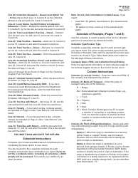Instructions for Form DR-309631 Terminal Supplier Fuel Tax Return - Florida, Page 4