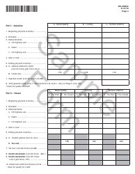 Form DR-309634 Local Government User of Diesel Fuel Tax Return - Sample - Florida, Page 4