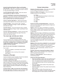Instructions for Form DR-309635 Blender Fuel Tax Return - Florida, Page 4