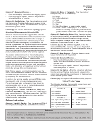 Instructions for Form DR-309636 Terminal Operator Information Return - Florida, Page 4