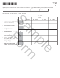 Form DR-309636 Terminal Operator Information Return - Sample - Florida, Page 4