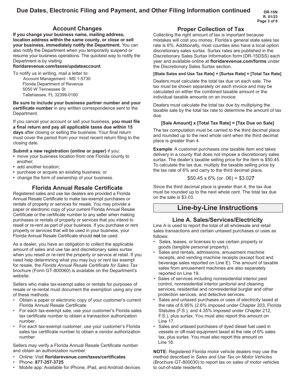 Download instructions for form dr 15 sales and use tax return pdf