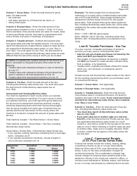 Instructions for Form DR-15 Sales and Use Tax Return - Florida, Page 4