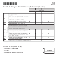 Form DR-145 Oil Production Monthly Tax Return - Florida, Page 4