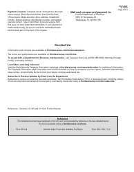 Form DR-144 Gas and Sulfur Production Quarterly Tax Return - Florida, Page 10
