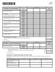 Form DR-144 Gas and Sulfur Production Quarterly Tax Return - Florida, Page 3