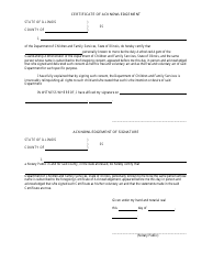Form CFS436-1-A Consent by an Agency to the Adoption of a Minor Child - Illinois, Page 2