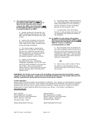 Form HEA7714 Registered/Licensed Nurse Staffing Waiver Application - Ohio, Page 2