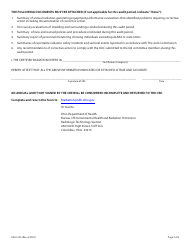 Form HEA5130 Cre Qa Annual Audit Report Form - Ohio, Page 2