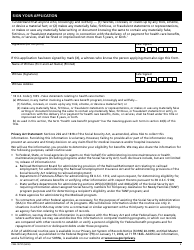 Form CMS-10797 Application for Medicare Part a and Part B - Special Enrollment Period (Exceptional Conditions), Page 4