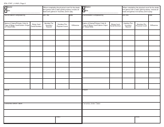 Form SFN17937 Reconciliation of Inventories - North Dakota, Page 2