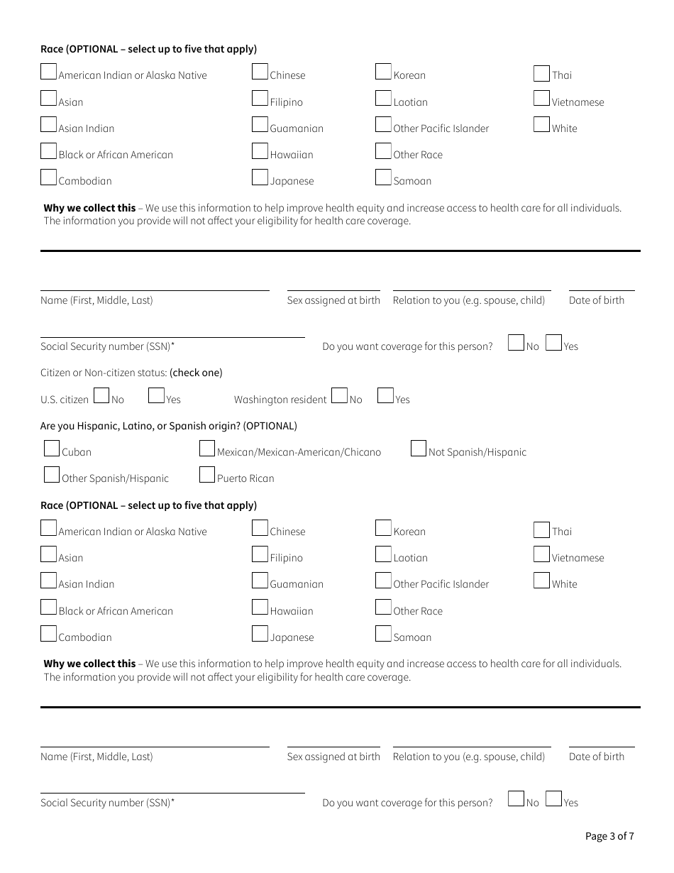 Form HCA13-691 Download Fillable PDF or Fill Online Application for ...