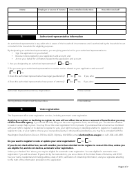 Form HCA13-691 Application for Medicare Savings Programs - Washington, Page 6