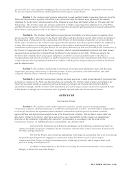 RUS Form 220 Architectural Services Contract, Page 3