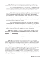 RUS Form 220 Architectural Services Contract, Page 7