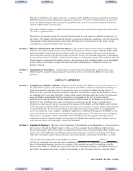 RUS Form 786 Electric System Communications and Control Equipment Contract (Including Installation), Page 11