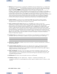 RUS Form 786 Electric System Communications and Control Equipment Contract (Including Installation), Page 2
