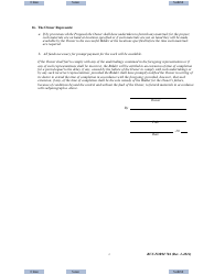 RUS Form 786 Electric System Communications and Control Equipment Contract (Including Installation), Page 3