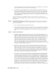 RUS Form 830 Electric System Construction Contract - Project Construction, Page 8