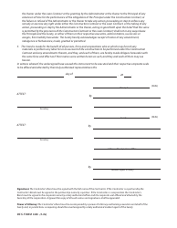RUS Form 168B Contractor&#039;s Bond, Page 2
