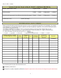 Formulario DSS-CC-950 Solicitud De Asistencia Para Cuidado Infantil - South Dakota (Spanish), Page 3