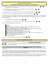 Formulario DSS-CC-950 Solicitud De Asistencia Para Cuidado Infantil - South Dakota (Spanish), Page 4