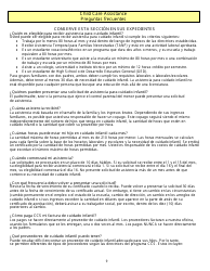 Formulario DSS-CC-950 Solicitud De Asistencia Para Cuidado Infantil - South Dakota (Spanish), Page 9
